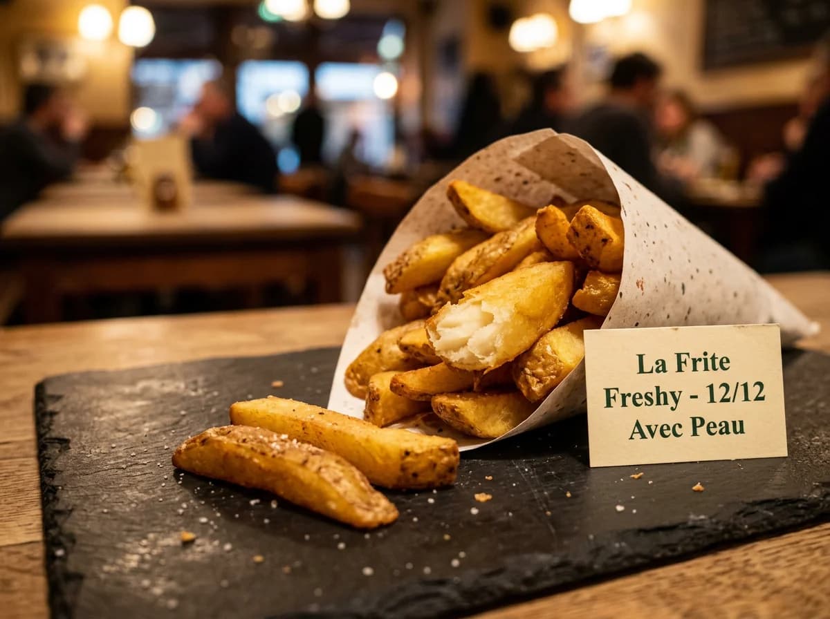 Frites avec peau 12/12