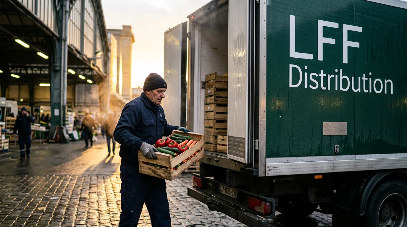 Livraison fruits et légumes frais avant 7h — restaurants Paris
