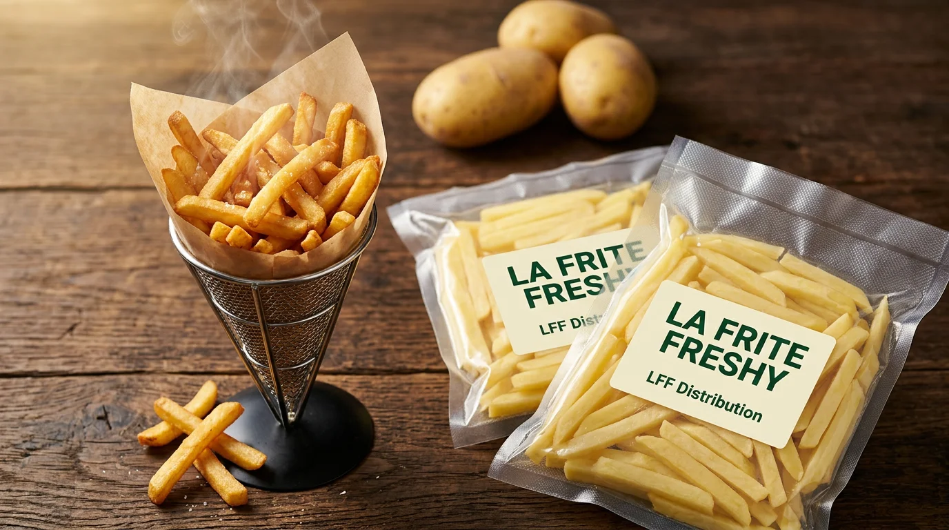 Frites fraîches sous vide Agria — fournisseur professionnel