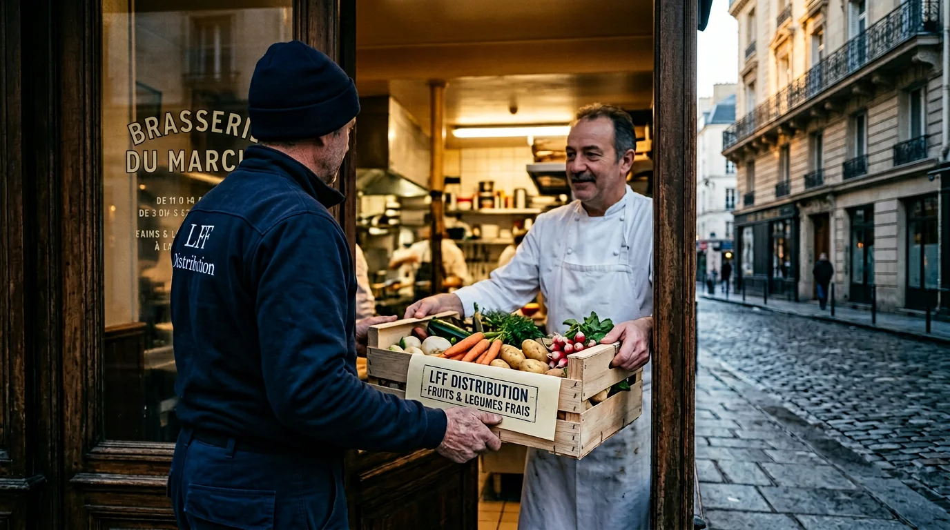 Fournisseur fruits et légumes Boulangeries & Pâtisseries Paris — Légumes & Fruits Frais Distribution